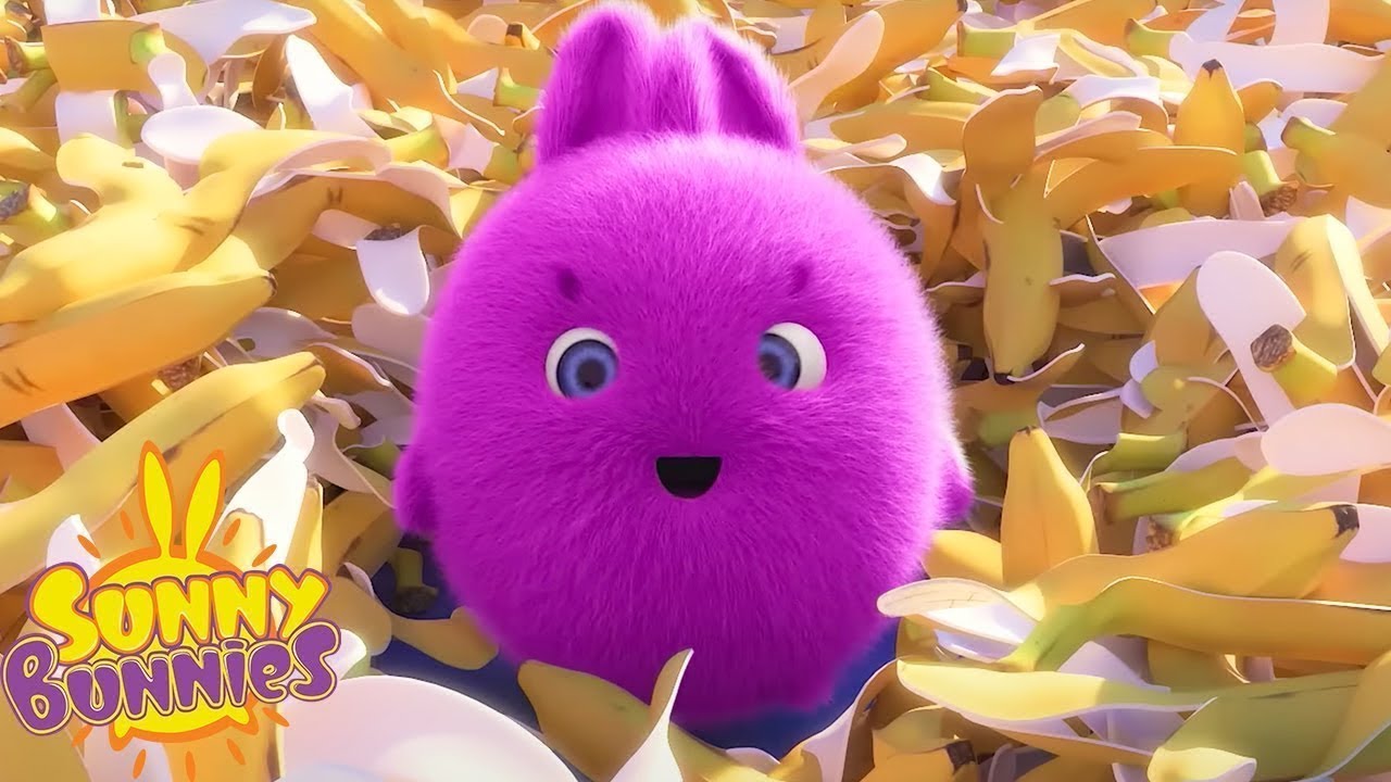 SUNNY BUNNIES - BIG BOO'S BANANA POOL | SEASON 7 MARATHON | Cartoons for children