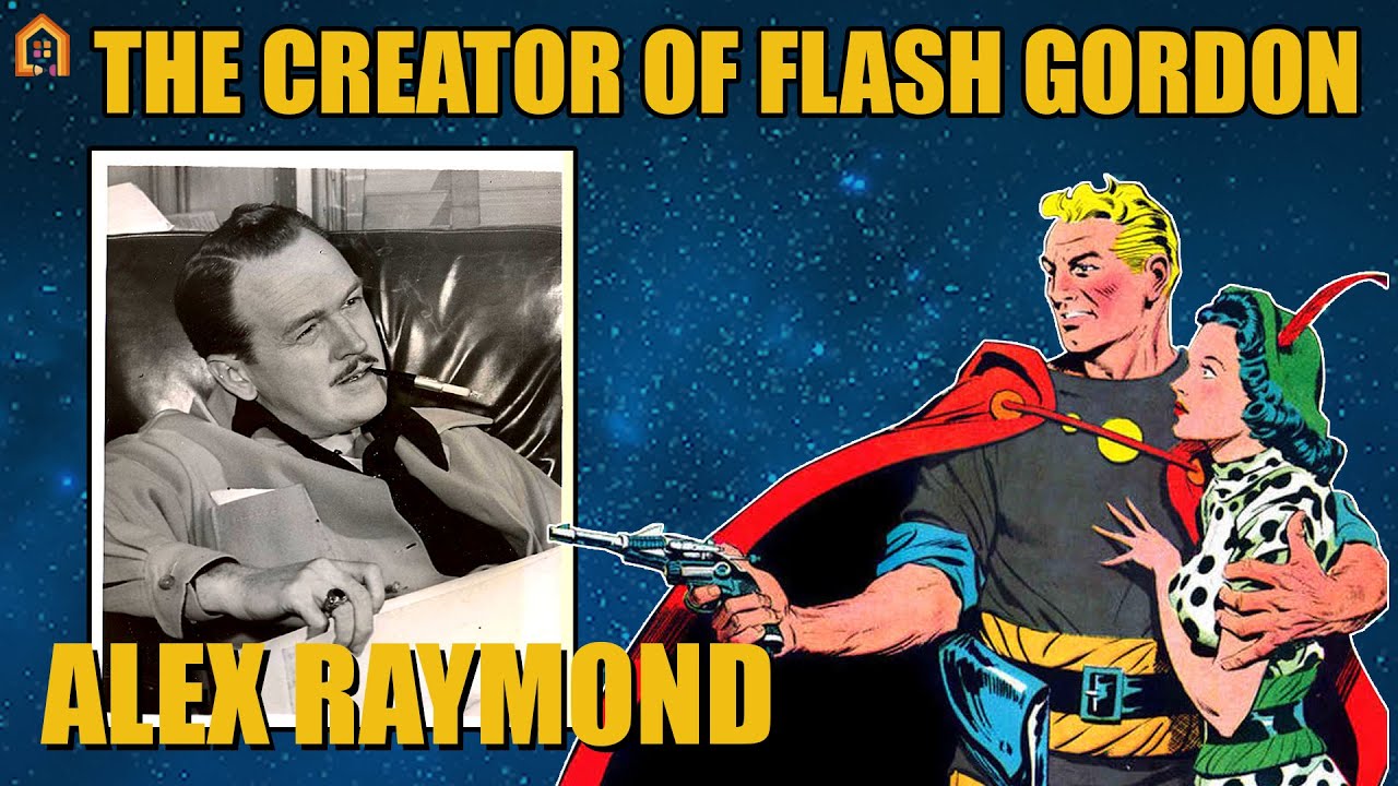The creator of FLASH GORDON | Alex Raymond | Nostalgia | The Drawing House