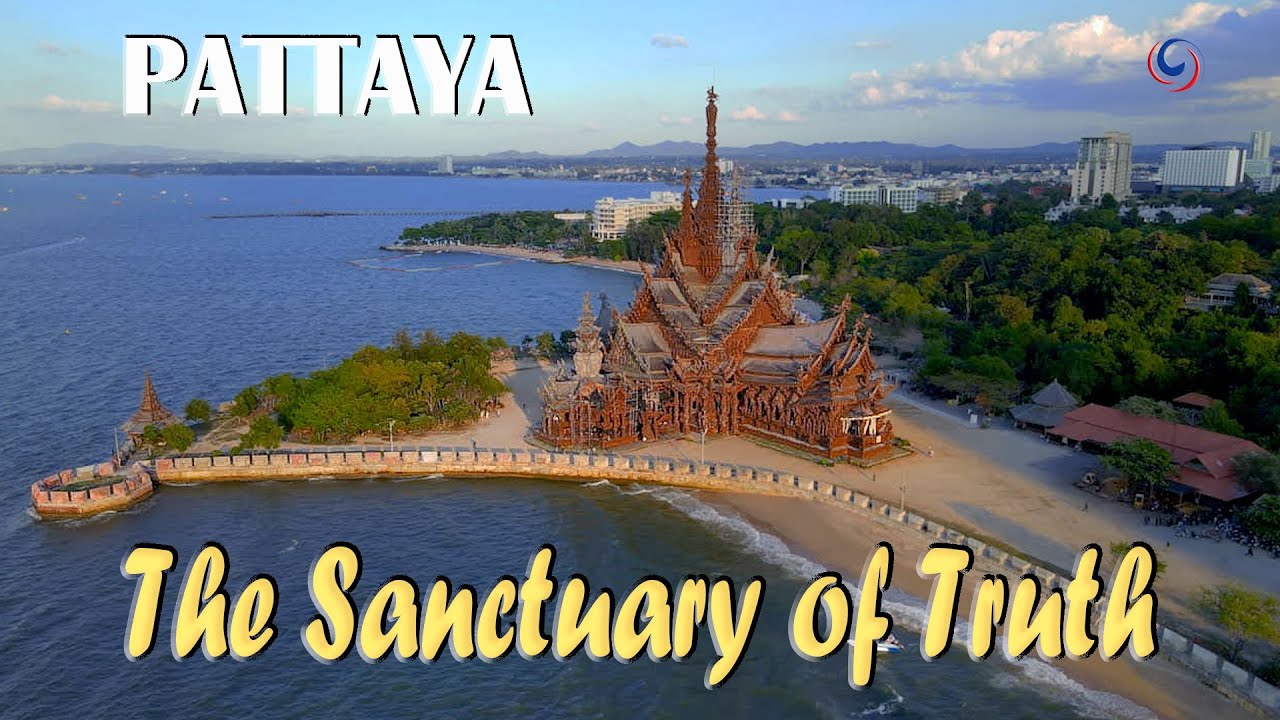 The Sanctuary of Truth | Pattaya's Masterpiece by Drone