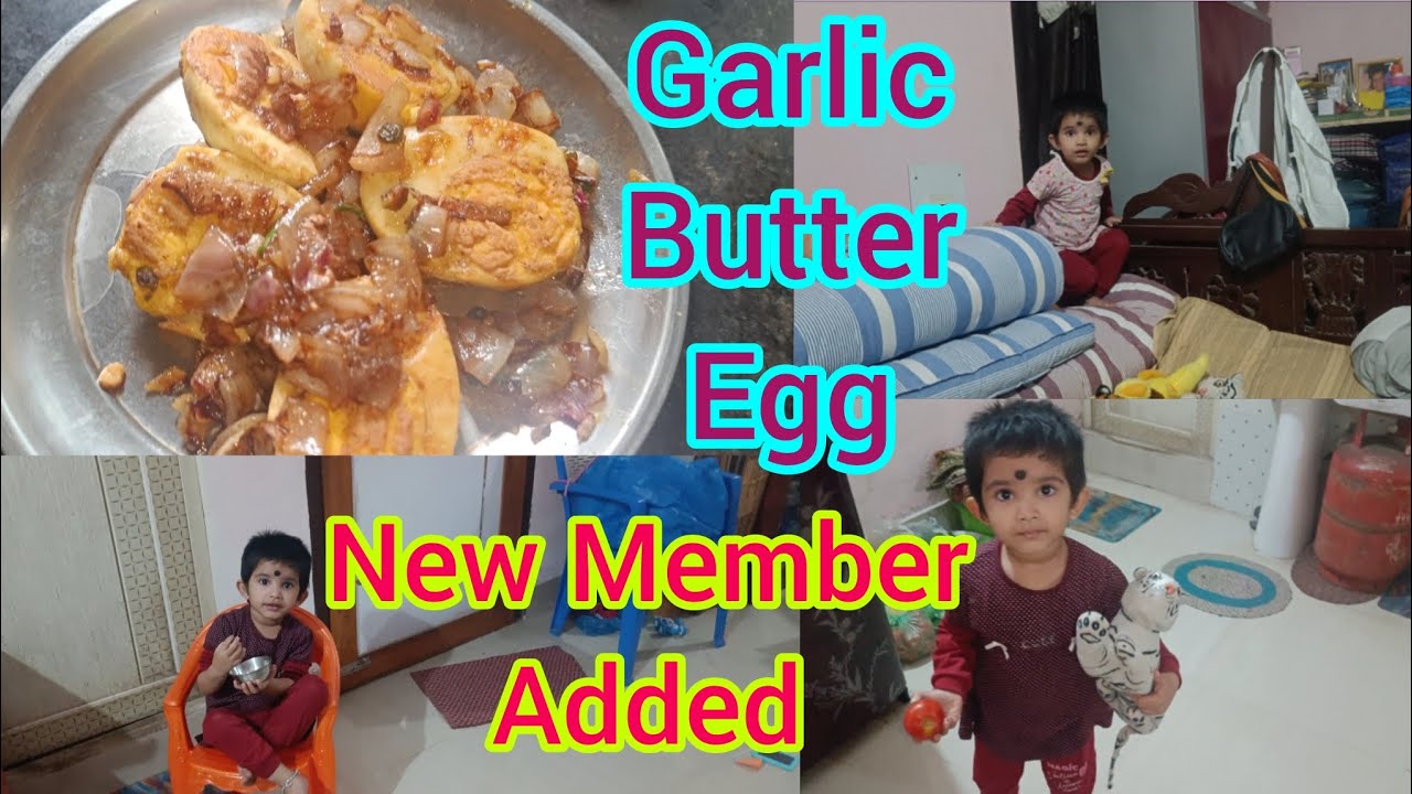New Member Added.Garlic Butter Egg