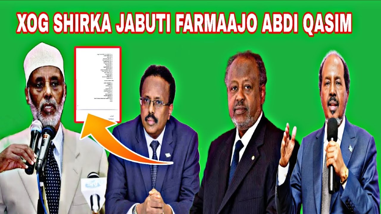 XOG: Shirka Jabuuti Farmajo iyo Abdi Qasim salad oo Diiday Deni madobe mucaradka Xasan  Carto jabuti
