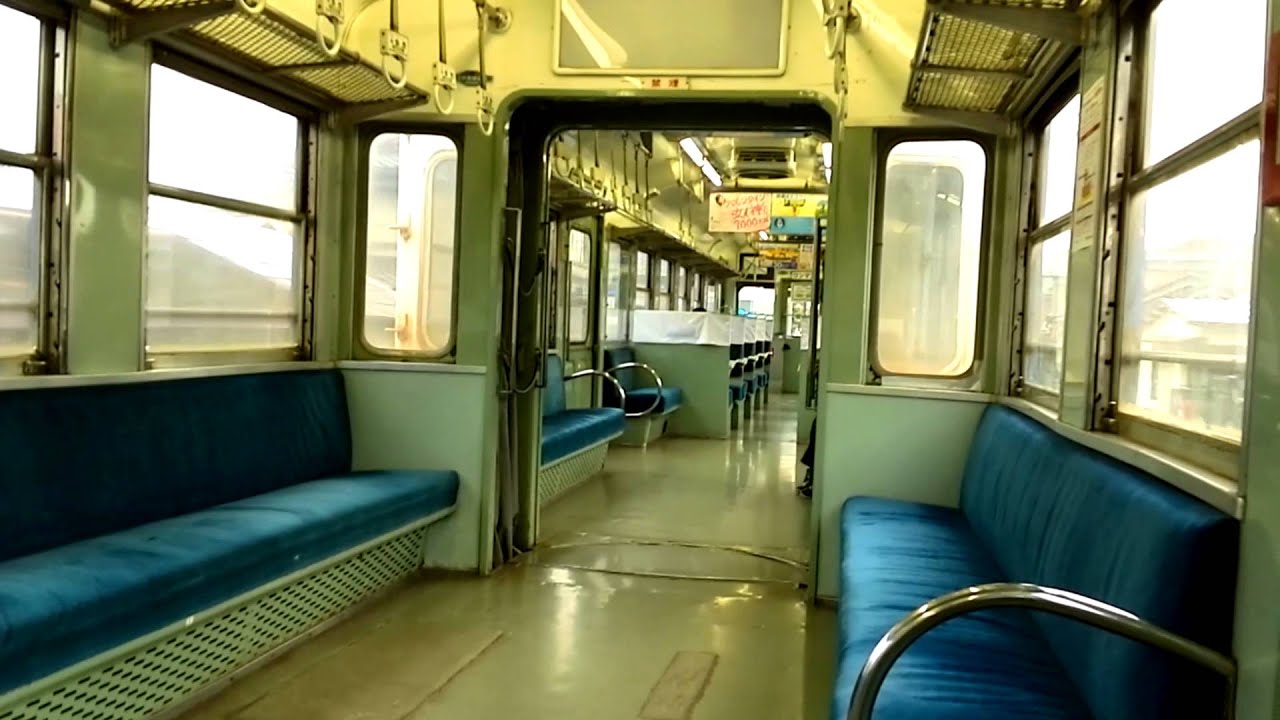 福井鉄道200形の車内