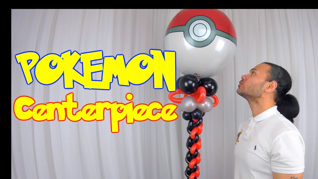 Pokemon Balloon Centerpiece