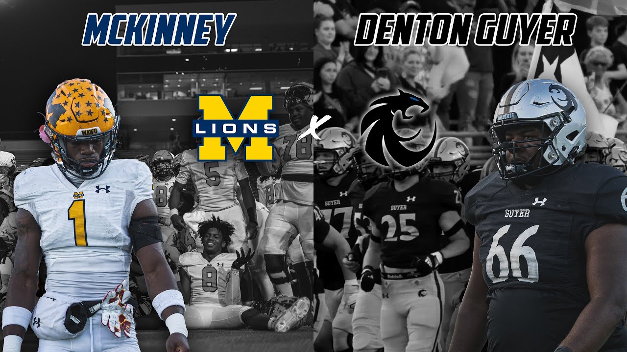 DFW 6A BATLLE McKinney vs Denton Guyer | Texas High School Football #txhsfb
