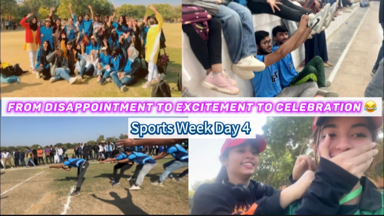 Aik dum se waqt badal diya, jazbat badal Diye!?🤫|Sport week Day 4 Ft Hamdard University | Vlog 21 |