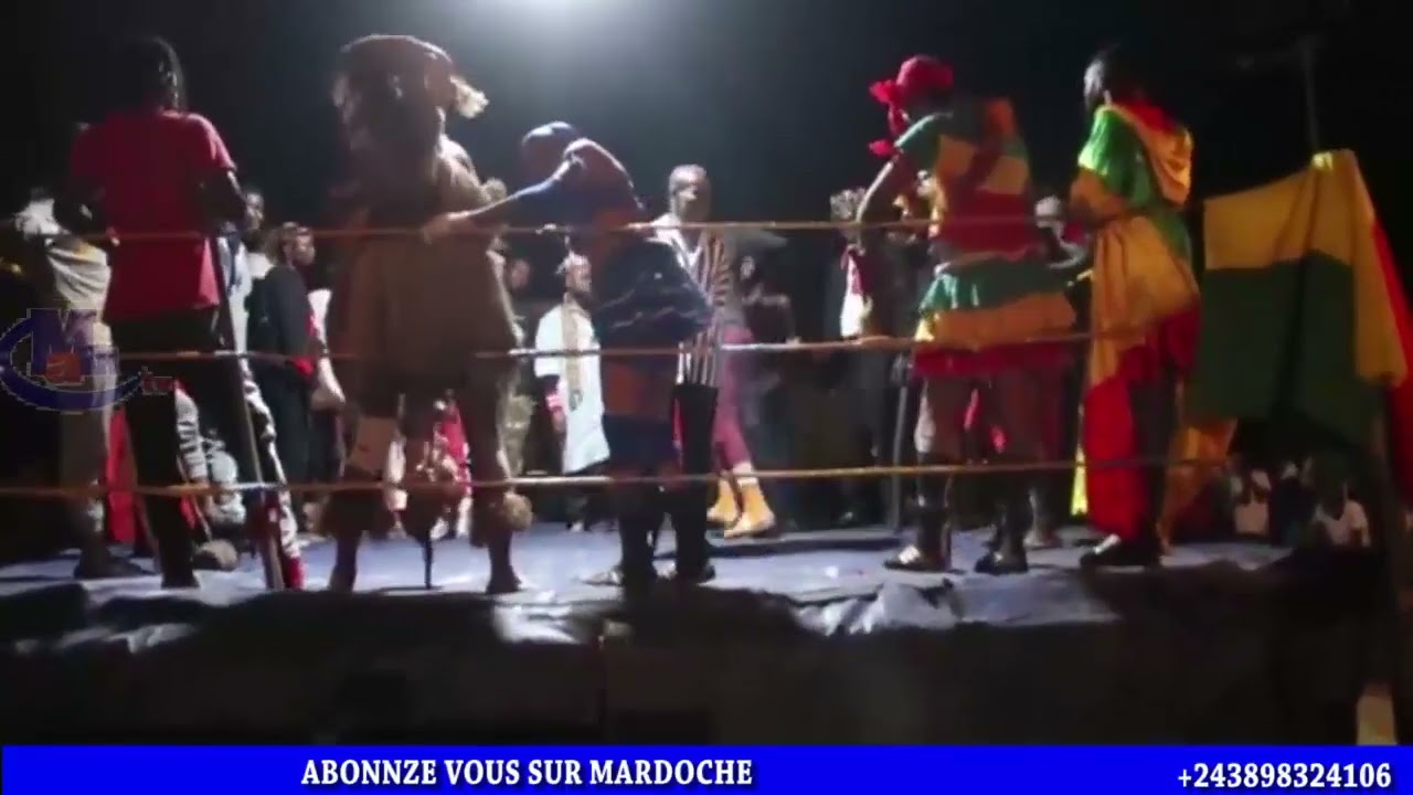 COMBAT DE CATCH CONGOLAIS CARNAVAL AVEC ZOMBI LA REINE SHAKIRA LIBOLAS SIRENE KUKULE ABONNEZ VOUS