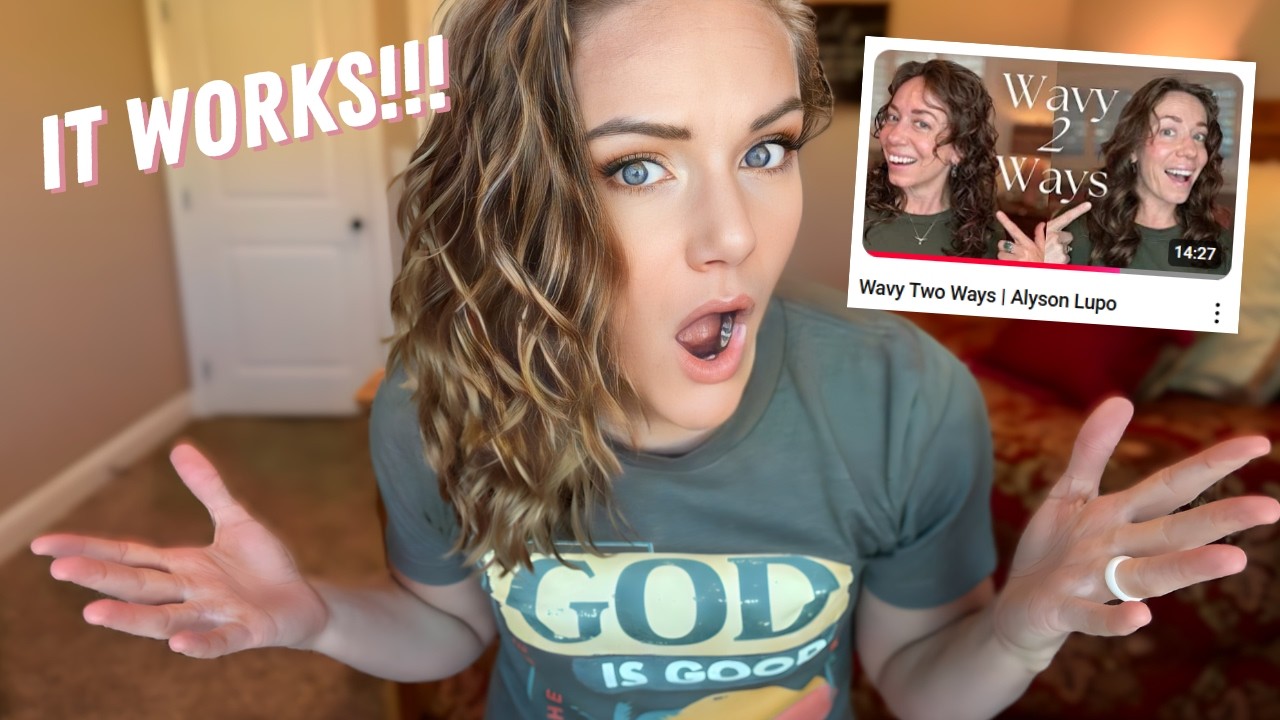 TESTING Real Life Curly Girl's Air Dry Routine | Is this actually a Wash n Go for Wavy Hair?!