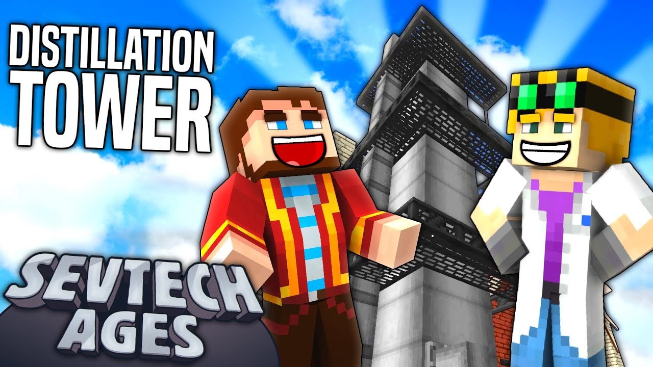 Minecraft: SevTech - DISTILLATION TOWER - Age 3 #17