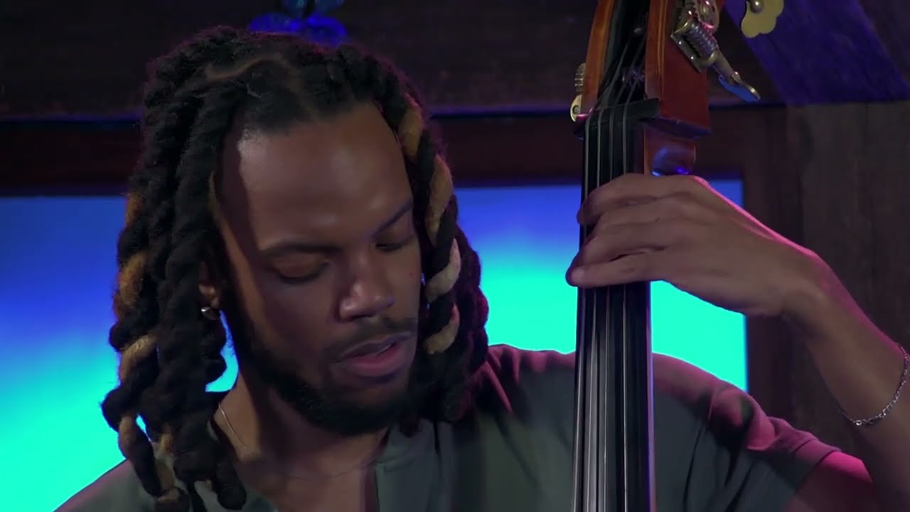 Tyone Allen lays down a beautiful bass intro for The Nearness of You