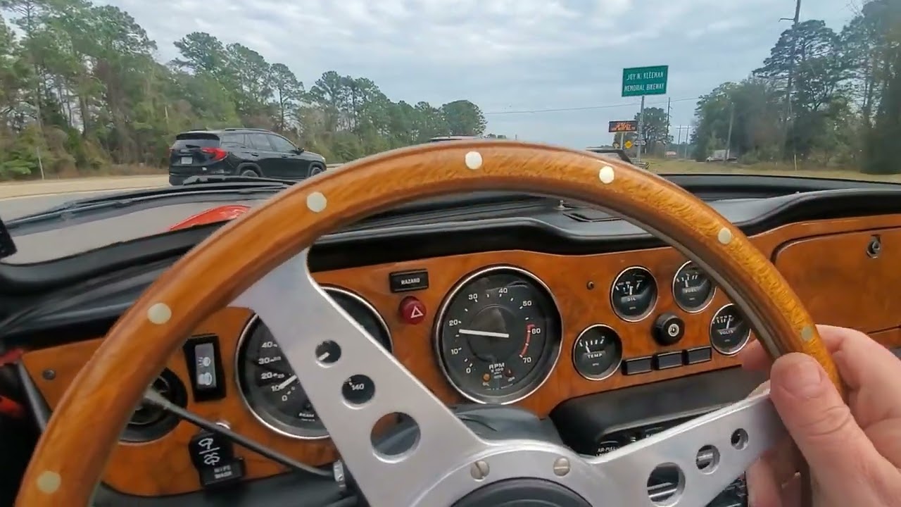 75 TR6 BAT ROAD TEST