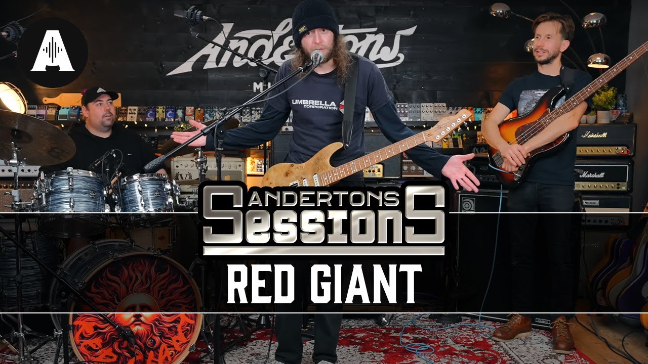 Red Giant - Monsters & You Say I Say | Andertons Sessions