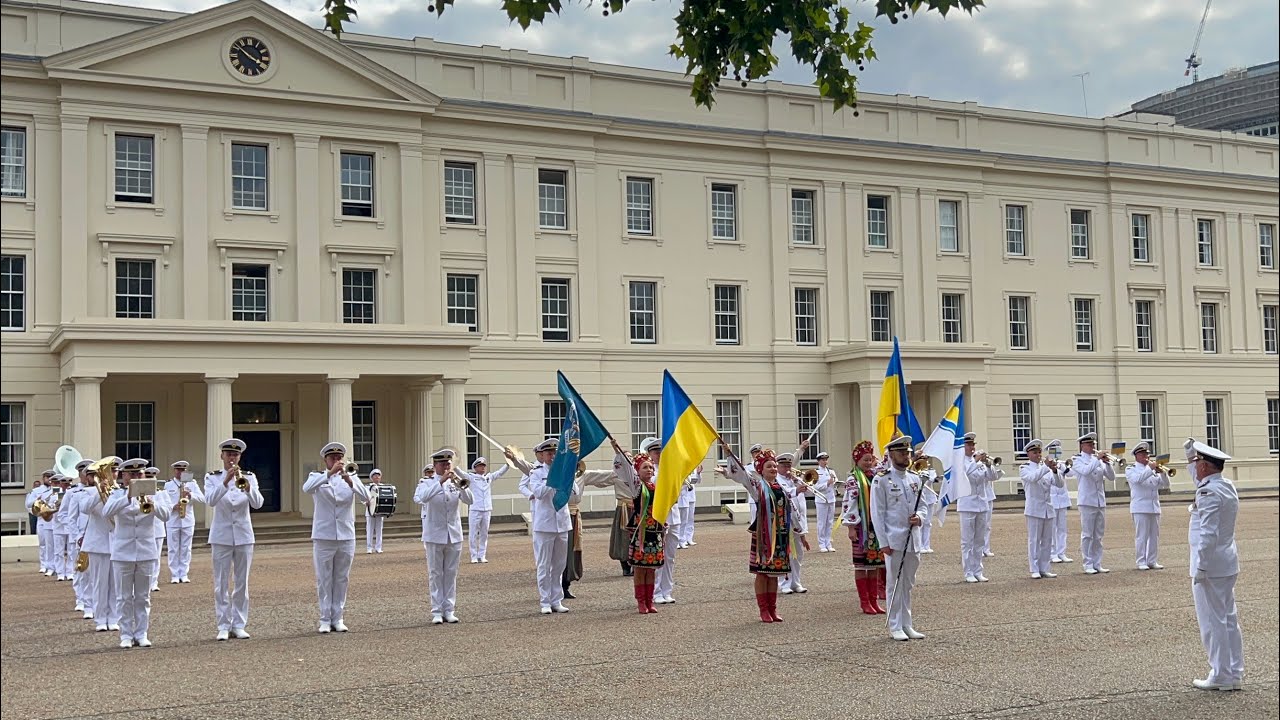 Ukraine Naval Forces Band - Ukrainian Independence Day London 24th August 2025