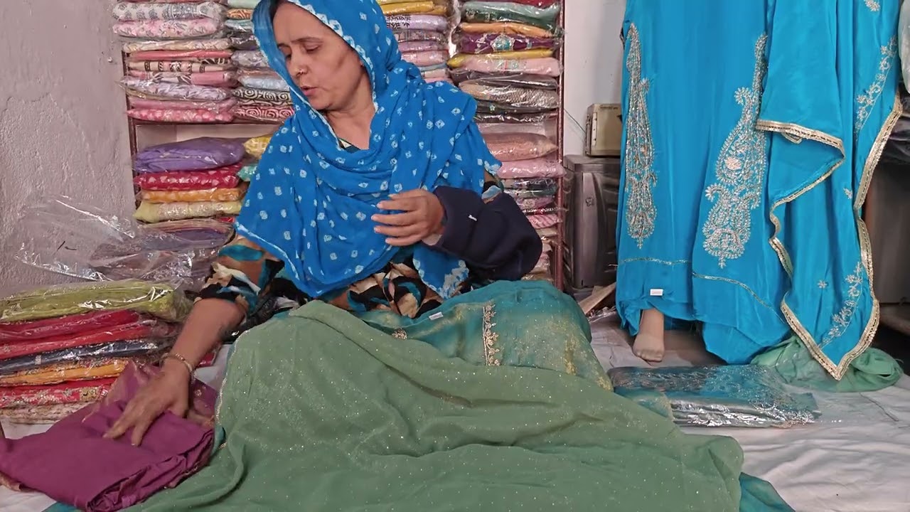 सेल्फ प्रिंट जर्कनवर्क सैल्फ pure दुपट्टा ऑर्डर nb 9896870753🙏