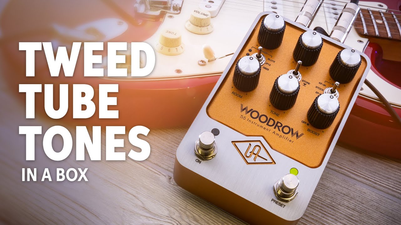 Universal Audio Woodrow ’55 Instrument Amplifier Pedal Demo
