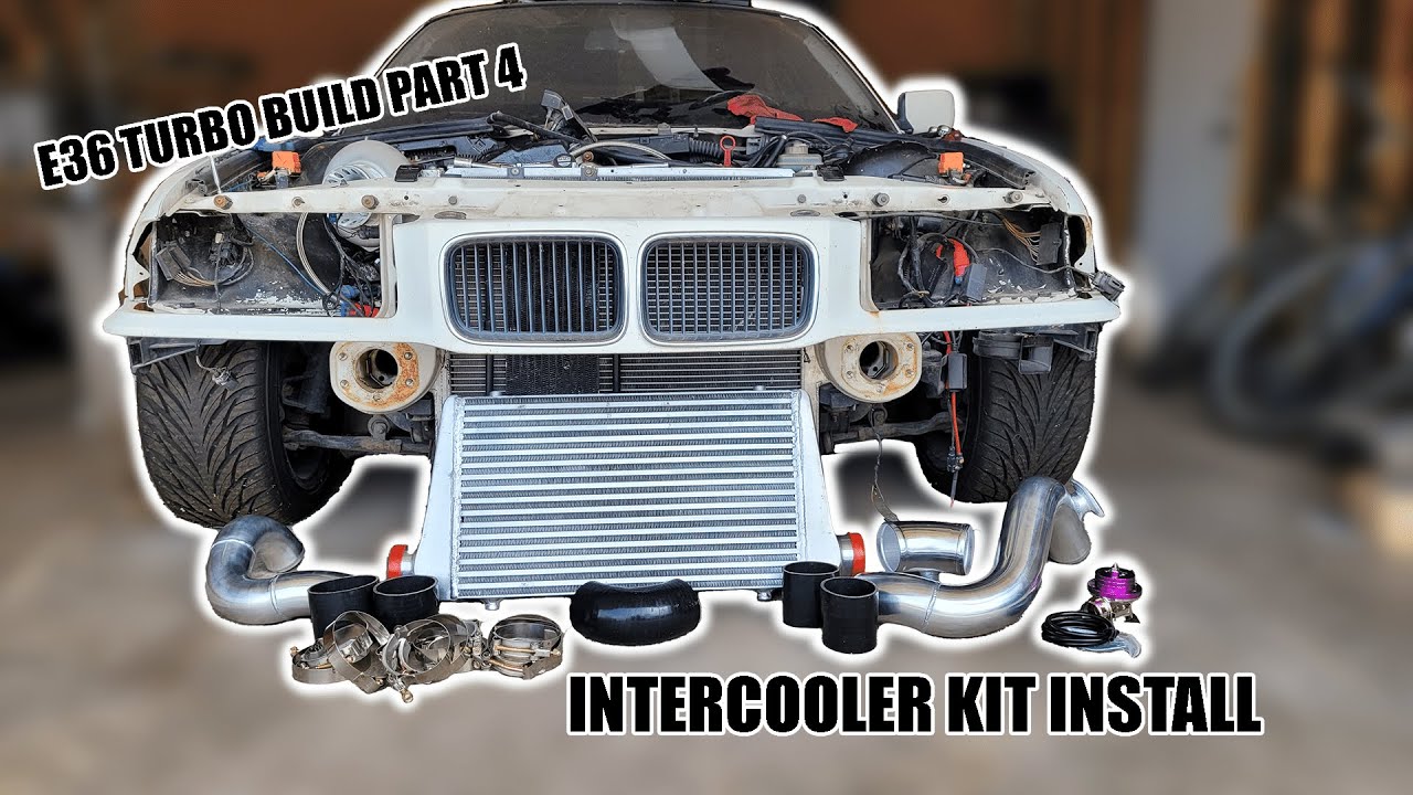 BMW E36 Turbo Build (Ep. 4) | Intercooler Install
