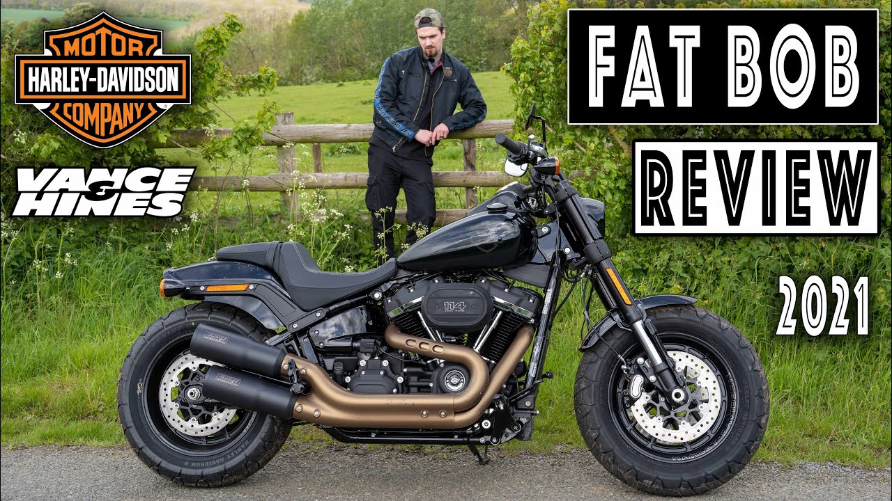 Harley-Davidson Fat Bob 114: The Sharpest Handling Softail? (Vance & Hines Hi-Output Sound)