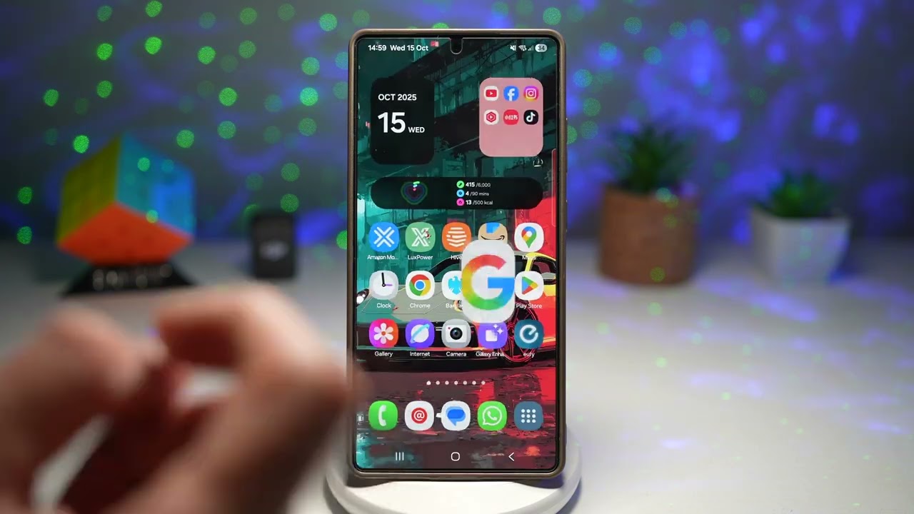 Как активировать функцию Circle для поиска товаров на Samsung Galaxy