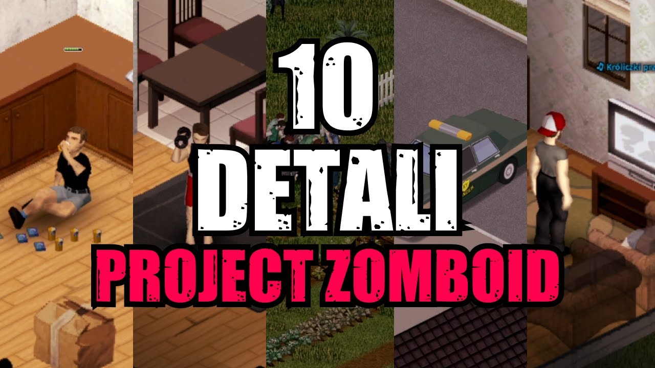 10 Ciekawych DETALI w Project Zomboid
