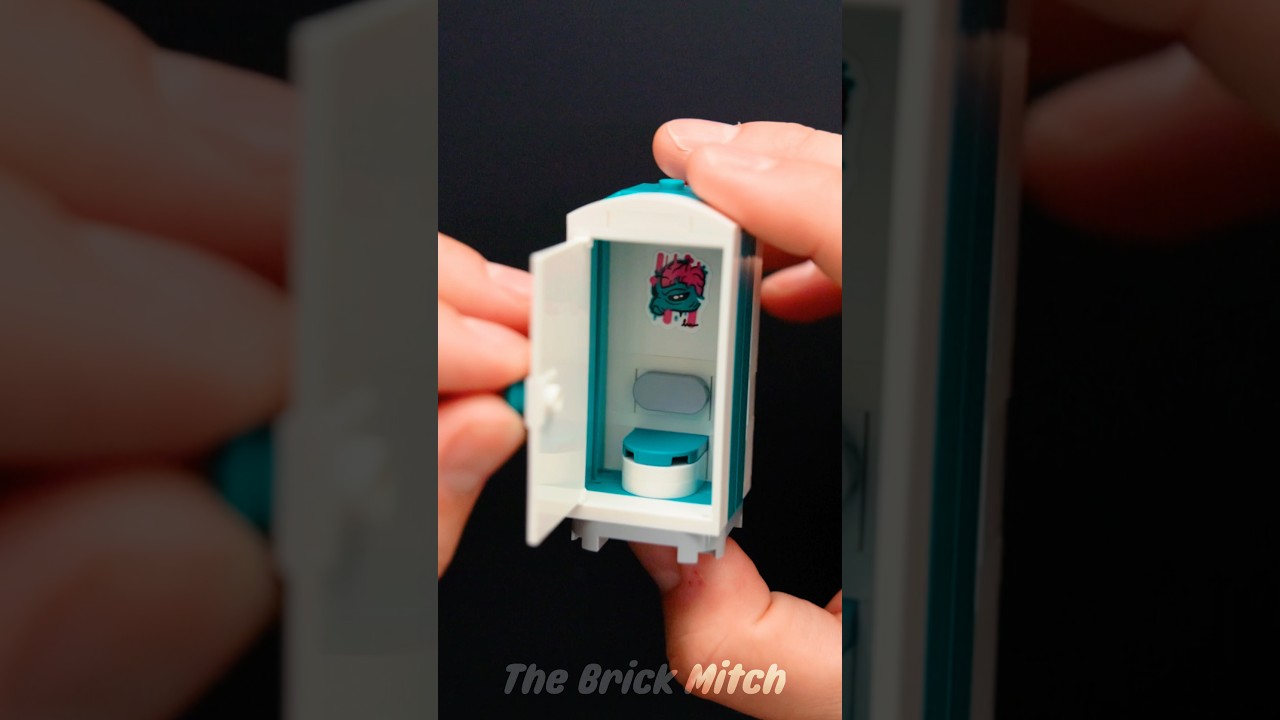 Lego Porta Potty Build #legoasmr