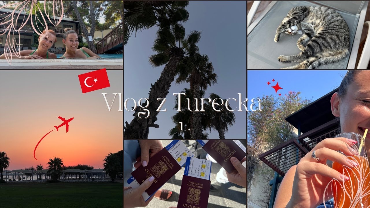 ZASPALA JSEM LET? 🫢/VLOG Z TURECKA🇹🇷❤️