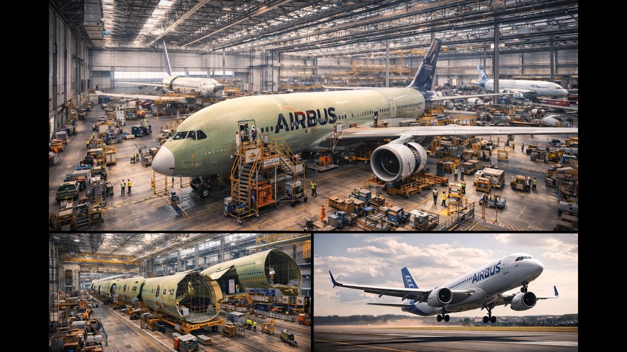 Inside the Aircraft Factory: How the World’s Largest Cargo Plane Is Built (Full Process)