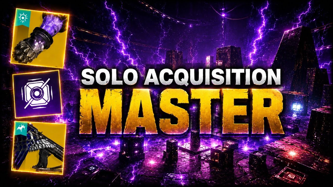Solo Master Acquisition on Warlock Void renegade