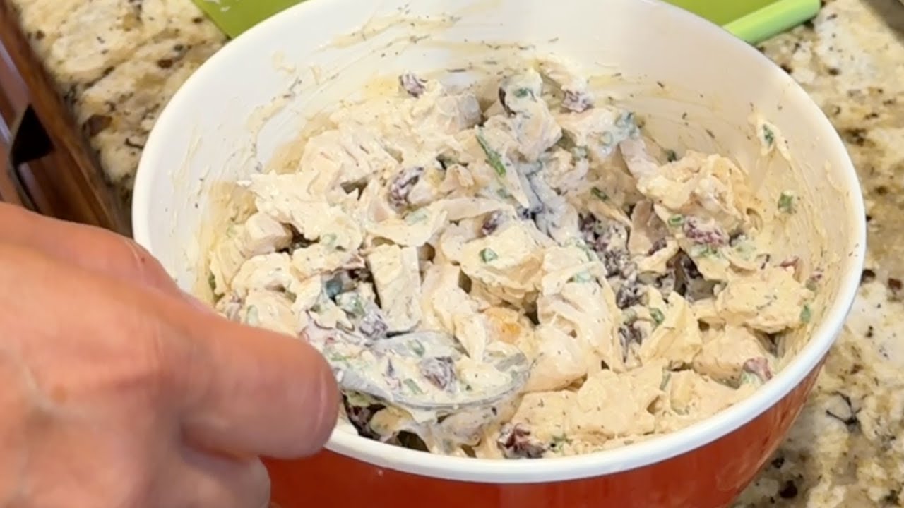 Cranberry Chicken Salad | My Copycat Recipe from the Riverview Café