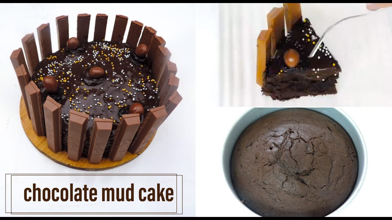 Eggless and no oven Chocolate mud cake | Father's day special |