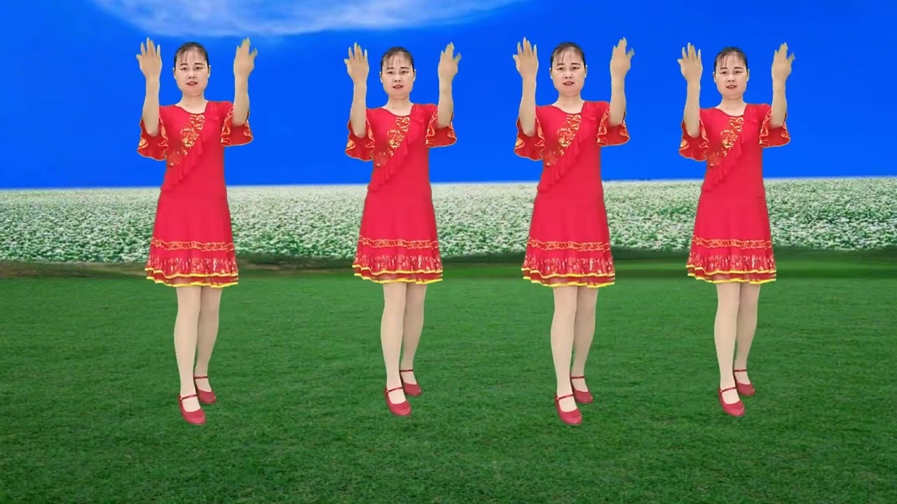 新改编80步广场舞《迟来的爱》好听好看，好跳精彩