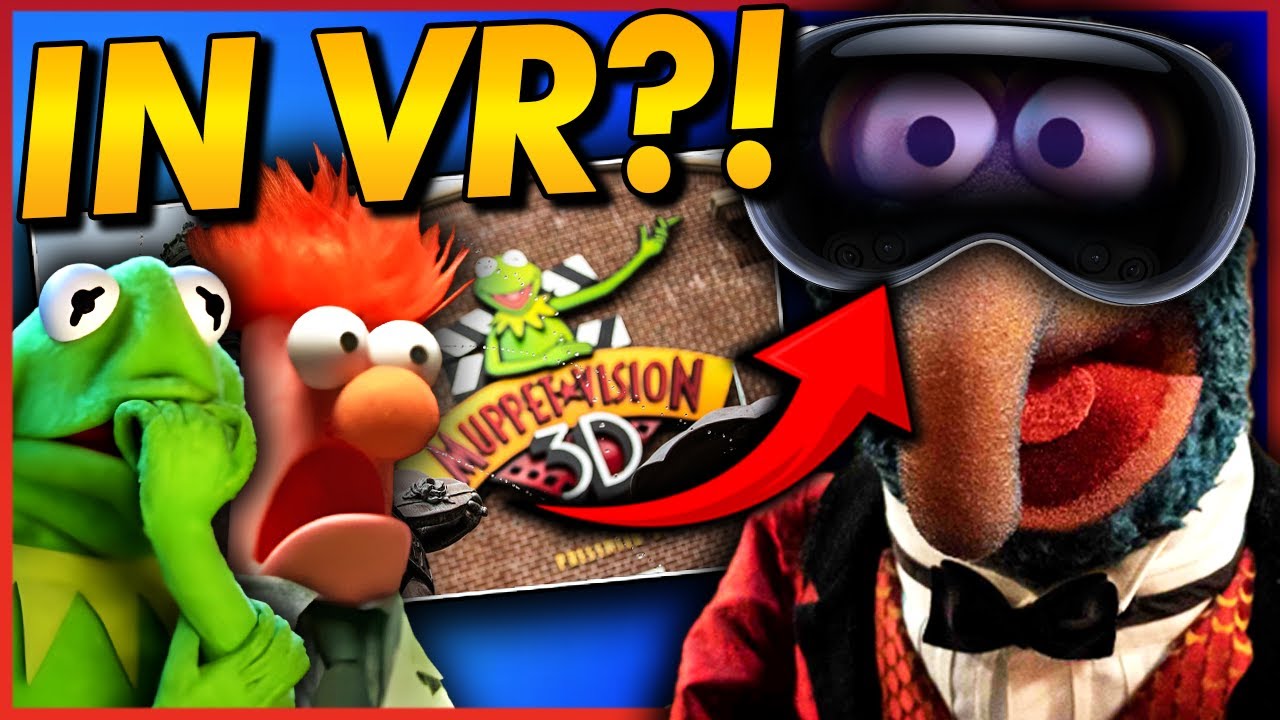 MuppetVision 3D Being PRESERVED In VR While Disney THROWS OUT Muppet Animatronics & Henson Legacy