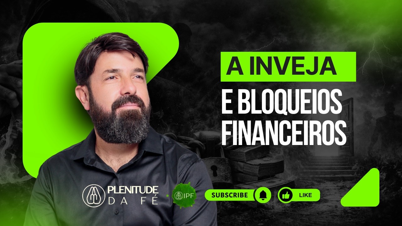 INVEJA, GUERRA ESPIRITUAL E BLOQUEIOS FINANCEIROS | PREGAÇÃO DANIEL JUNIOR | IGREJA PLENITUDE DA FÉ