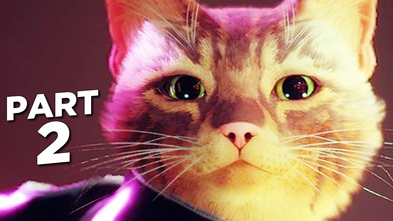 STRAY PS5 Walkthrough Gameplay Part 2 - MOMO (FULL GAME)
