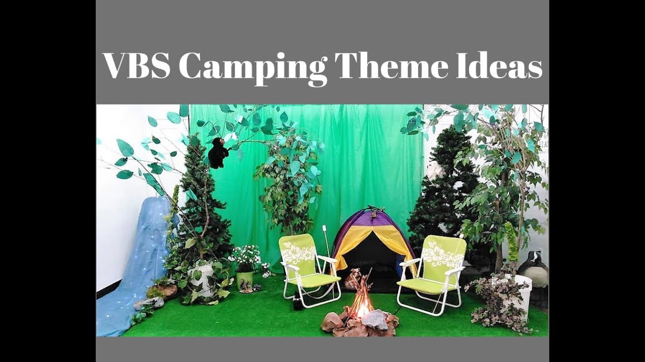 VBS Camping Theme Ideas / How to decorate VBS Camping Theme / Moose on the Loose VBS