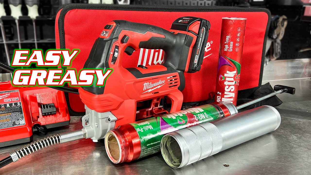 Это так легко увидеть! Обзор смазочного пистолета Milwaukee 2646 M18