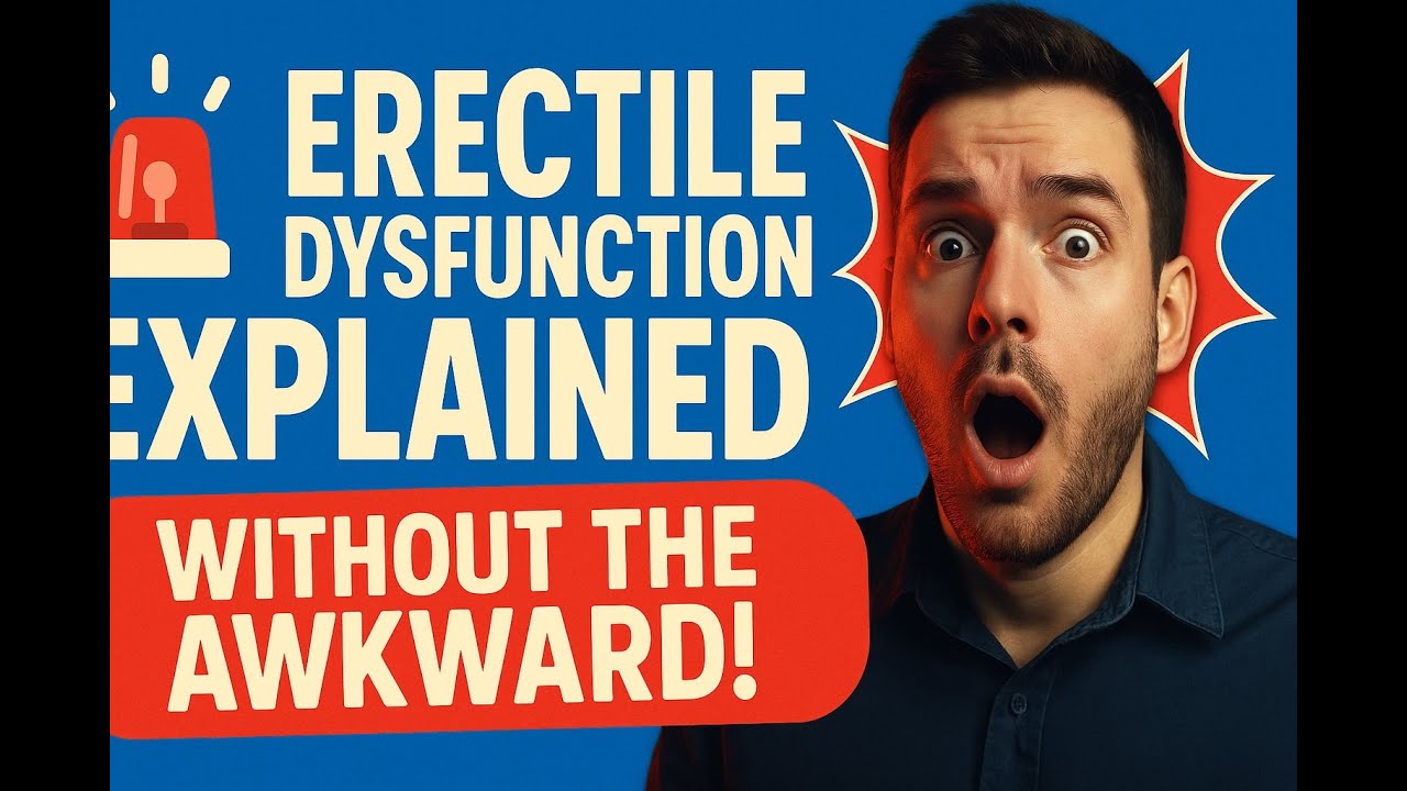 Erectile Dysfunction Explained (Without the Awkward!) 💥 | #MensHealth #ED #mindpop