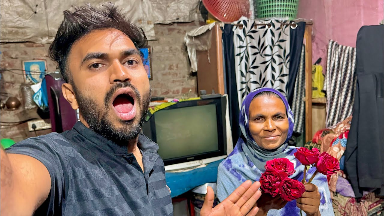 મમ્મી ને rose day પર સરપ્રાઇસ આપીયું 🌹❤️🎁