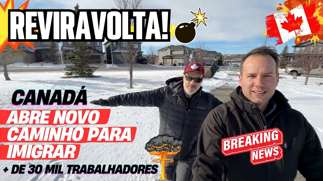 👉 ÓTIMA NOTÍCIA: O Canadá acabou de liberar geral