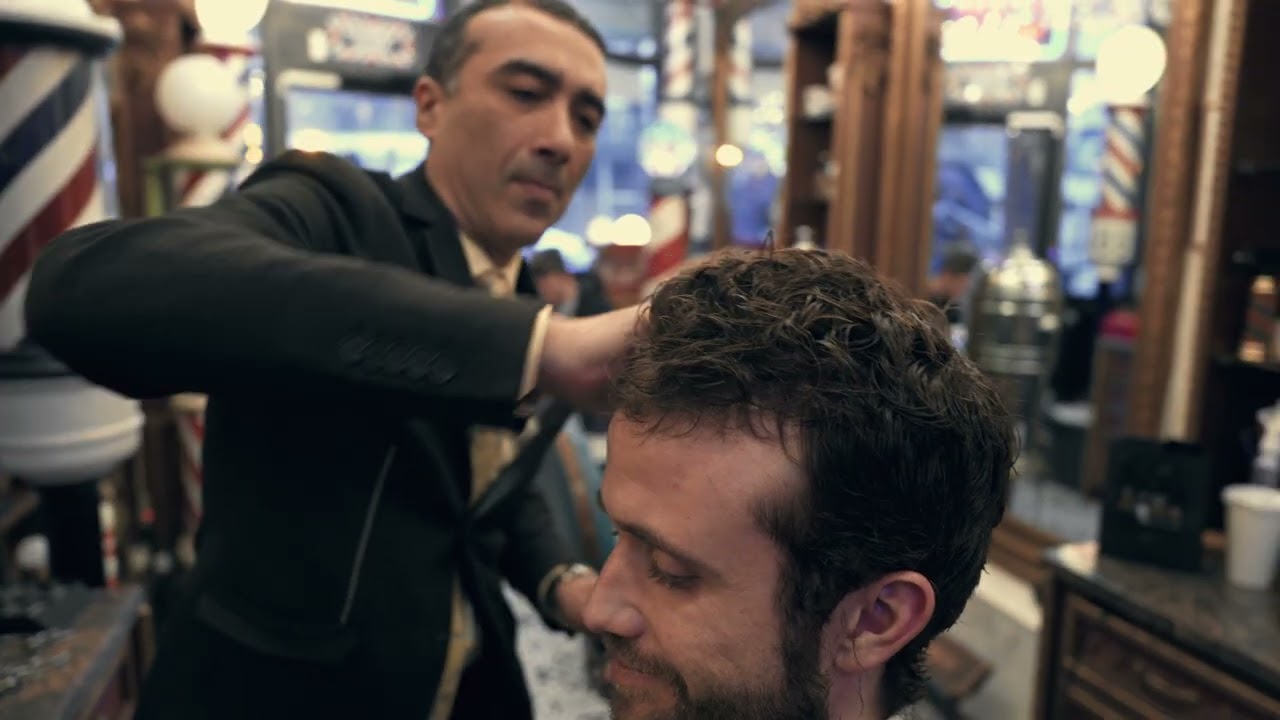 Curly Hair Scissor Cut by Arthur Rubinoff