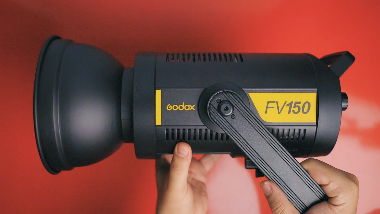 كشاف ليد احترافي 2 في 1 من جودوكس إضاءة فيديو وفلاش Godox FV150 High Speed Sync Flash LED Light