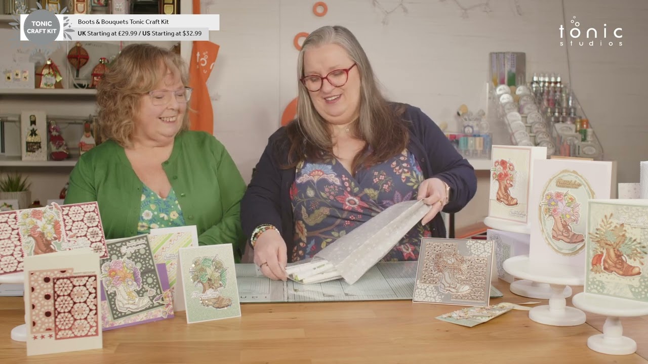 Introducing the Latest Tonic Craft Kit: Boots and Bouquets | Tonic Studios