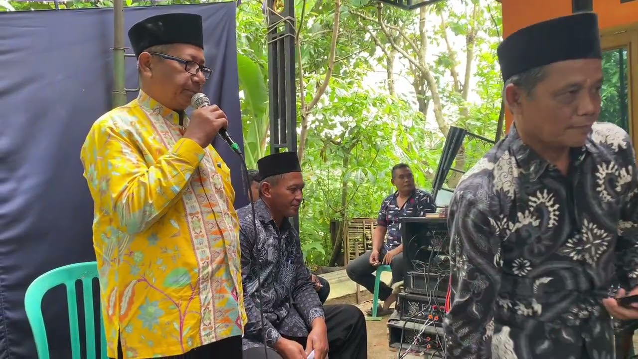 Acara nikaha di desa
