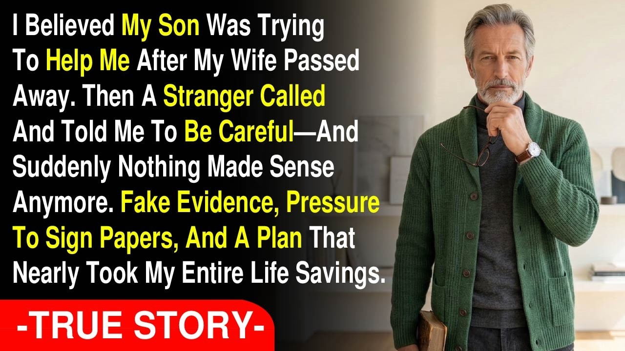 A Stranger Warned Me My Son Was Setting Me Up… He Was Right