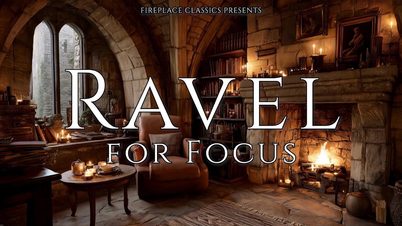 Ravel Masterpieces | Fireplace Classical Music