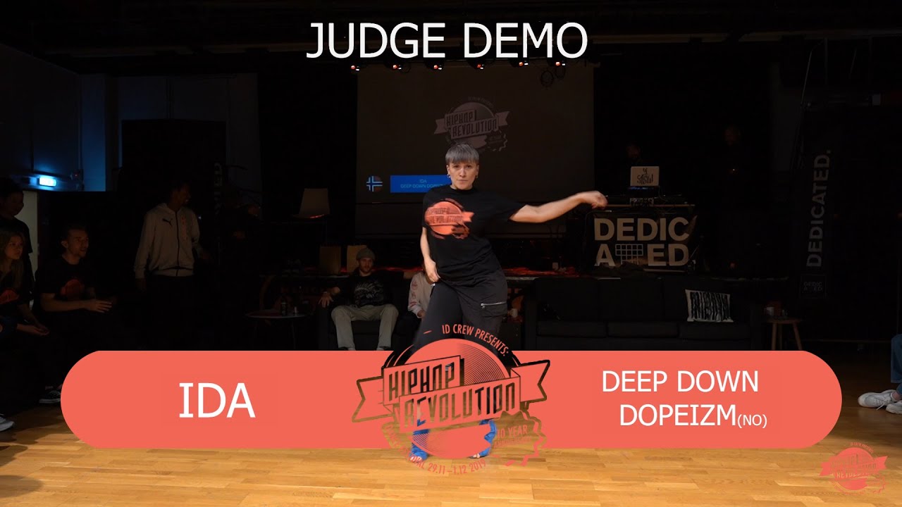 Hiphop Revolution 2019 Judge Demo: Ida, Deep Down Dopeizm