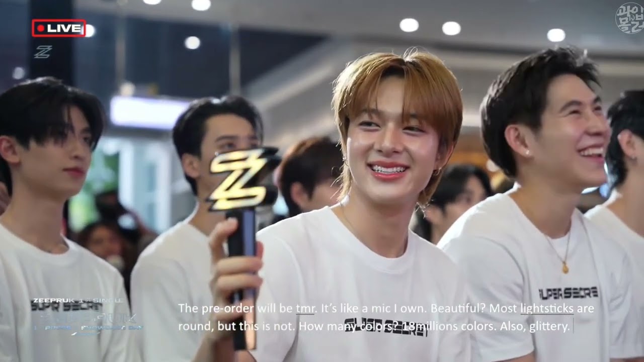 [ENG/한글자막]24.12.10 지프룩 쇼케이스 지누뉴컷  #zeenunew #지누뉴 #ZeePruk #NuNew