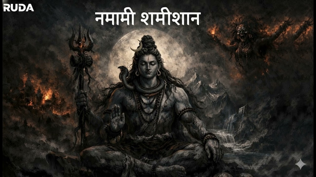 नमामि शमीशान | Namami Shamishan | Powerful Shiva Mantra #namamishamishan
