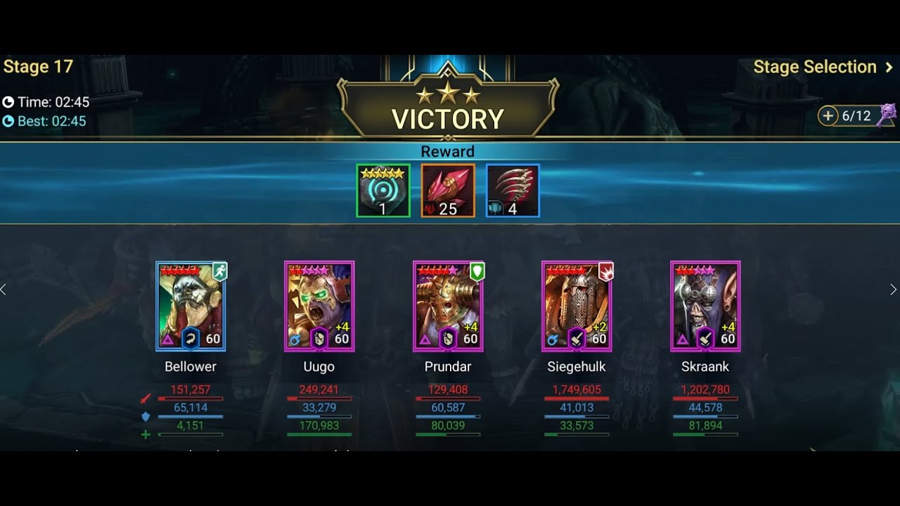 RAID: FW Hard Ogryn Tribes stage 17 with music