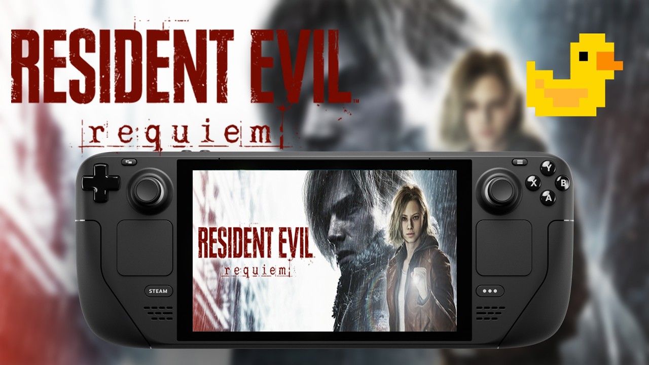 Resident Evil Requiem Runs SURPRISINGLY WELL on Steam Deck | Lossless Scaling