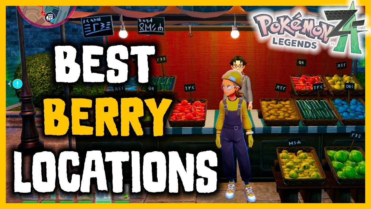 Where To Get Berries &ndash; Pok&eacute;mon Legends Z-A 🍓🌿
