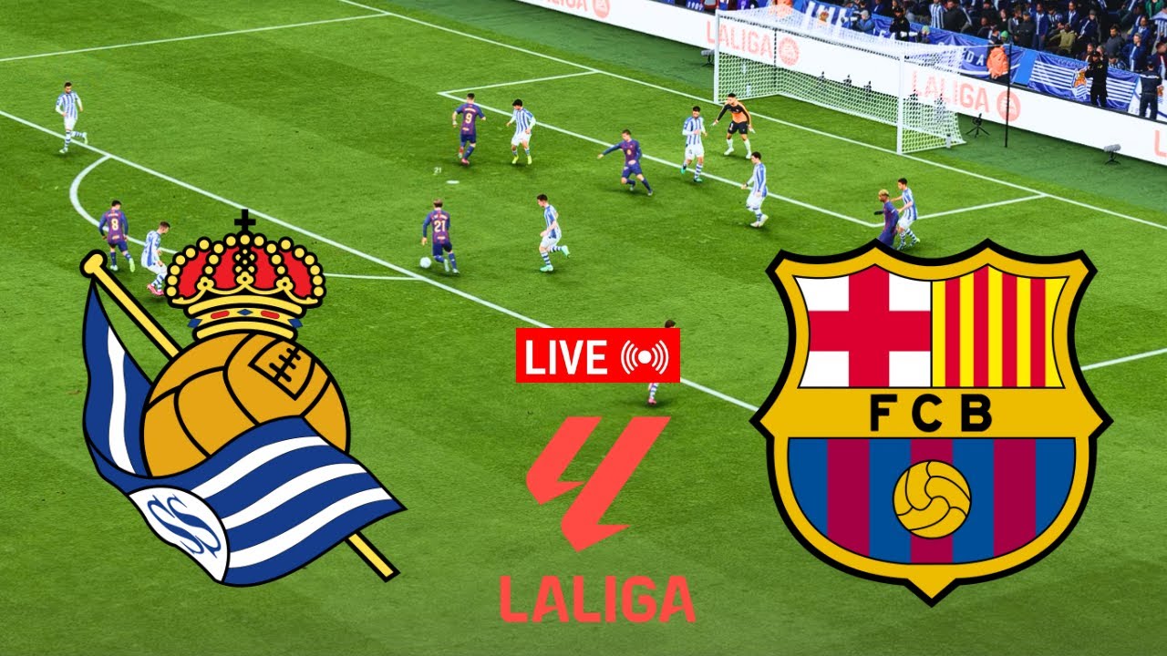 LIVE Barcelona vs Real Sociedad Today | LaLiga 2026 Full Match – Video Game Simulation